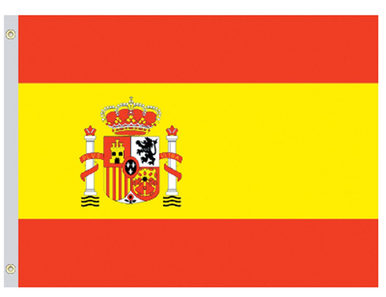 valley forge 旗帜 91.44 cm x 1.52 m 尼龙西班牙旗帜带密封